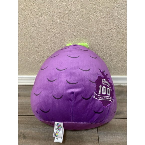 Squishmallows Toys Grape Squishmallow 4 10th Anniversary Cute